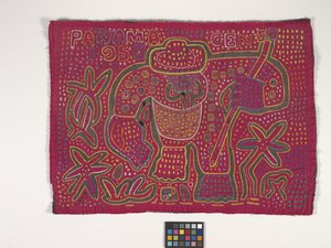 Panel koszuli (Mola) (zdjęcie) autorstwa Kuna Indian Culture