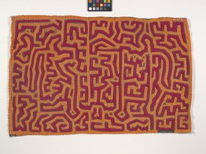 Panel koszuli (Mola) (zdjęcie) autorstwa Kuna Indian Culture