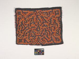 Panel koszuli (Mola) (zdjęcie) autorstwa Kuna Indian Culture