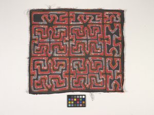 Panel koszuli (Mola) (zdjęcie) autorstwa Kuna Indian Culture