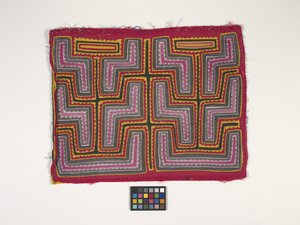 Panel koszuli (Mola) (zdjęcie) autorstwa Kuna Indian Culture