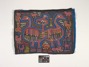 Panel koszuli (Mola) (zdjęcie) autorstwa Kuna Indian Culture