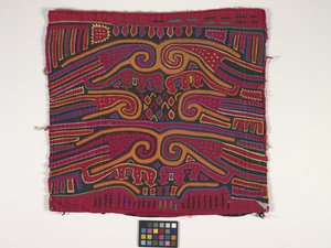 Panel koszuli (Mola) (zdjęcie) autorstwa Kuna Indian Culture