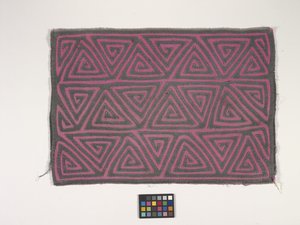 Panel koszuli (Mola) (zdjęcie) autorstwa Kuna Indian Culture