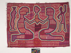 Panel koszuli (Mola) (zdjęcie) autorstwa Kuna Indian Culture