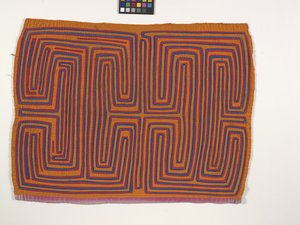 Panel koszuli (Mola) (zdjęcie) autorstwa Kuna Indian Culture