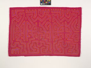 Panel koszuli (Mola) (zdjęcie) autorstwa Kuna Indian Culture