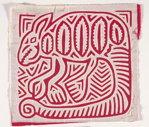 Panel koszuli (mola) (bawełna z aplikacjami)