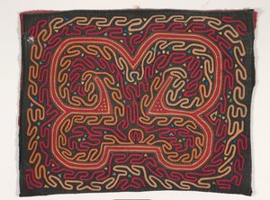 Panel koszuli (mola) (bawełna z aplikacjami)