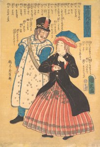 Rosjanie, 1861 10. miesiąc. autorstwa Kunihisa