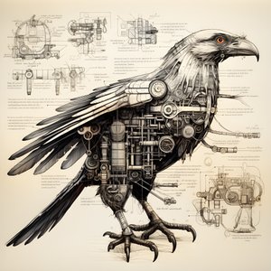 Steamowe plany mechanicznych ptaków z Da Vinci 2