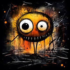 Halloweenowy potwór 1