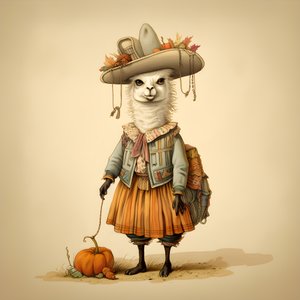 Lama, Ameryka XVIII wieku 3