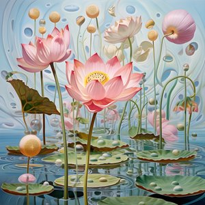 Lotusblumensamenschoten 1