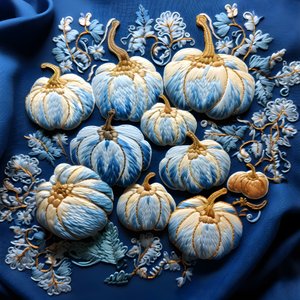 Naklejkaeikubisse w Blautoenen 1