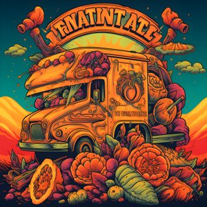 plakat wydarzenia artystycznego dla food trucków w skateparku w Północnej Kalifornii 4