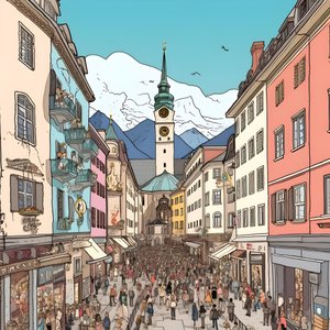 Innsbruck, rysunek 2