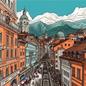 Innsbruck, rysunkowy 4