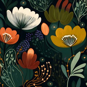 współczesne abstrakcyjne kształty Marimekko 2