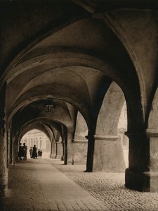 Goritz - Podcienia na Rynku, 1931 autorstwa Kurt Hielscher
