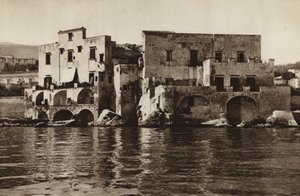 Włochy: W Ischia Ponte (zdjęcie czarno-białe) autorstwa Kurt Hielscher