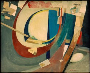 Streszczenie obrazu Skoyen II autorstwa Kurt Schwitters