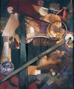 Konstrukcja dla szlachetnych pań autorstwa Kurt Schwitters