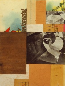 Kontynentalny autorstwa Kurt Schwitters