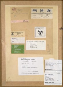 Telekomunikacja, 1926 autorstwa Kurt Schwitters