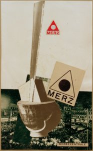 CENTRUM REKLAMOWE MERZ autorstwa Kurt Schwitters