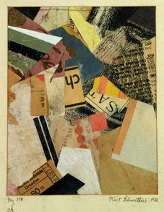 MZ 318 CH., 1921 autorstwa Kurt Schwitters