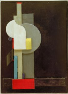 Merz 1926, 3. Cyceron autorstwa Kurt Schwitters