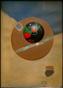 Merzbild 49 A autorstwa Kurt Schwitters