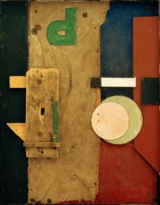 Merzbild Prosa autorstwa Kurt Schwitters