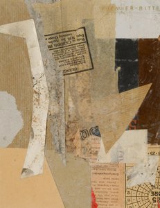 Proszę, 1946 autorstwa Kurt Schwitters