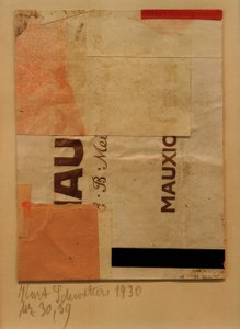 rozproszone0,39 autorstwa Kurt Schwitters