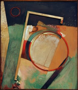 Bez tytułu (zdjęcie z pierścieniem i ramką) autorstwa Kurt Schwitters