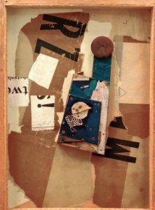 Bez tytułu (Merz) autorstwa Kurt Schwitters