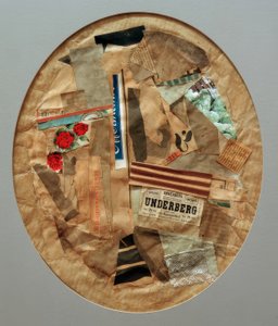 Owalny (Underberg) autorstwa Kurt Schwitters