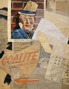 TOALETA. Pola, autorstwa Kurt Schwitters