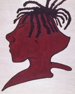 W myślach, 2005 (akryl na płótnie)