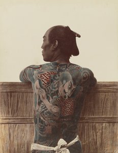 Japoński tatuaż, ok.1880