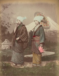 Japońscy podróżnicy, ok.1880