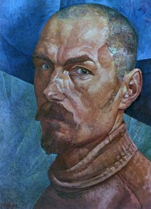 Autoportret autorstwa Kuzma Sergeevich Petrov Vodkin