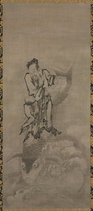 Hotei z Taoist Immortals, koniec XVII-początek XVIII wieku.