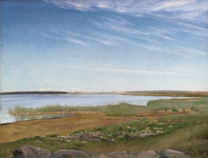 Fiord w pobliżu Karrebæksminde, Zelandia autorstwa Laurits Andersen Ring