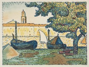 St. Tropez (Port St. Tropez) autorstwa L