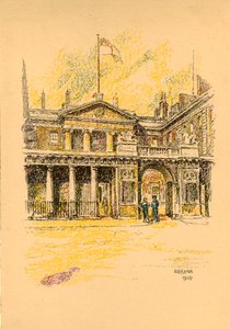 Admiralicja, Whitehall, Londyn, 1924. autorstwa L. A. Hayes