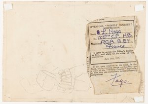 Poddanie się redaktorowi konkursu prasowego, 1917 autorstwa L. Hogg