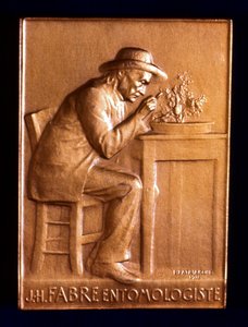 Jean Henri Fabre, francuski entomolog, 1911 autorstwa L. Patriarche
